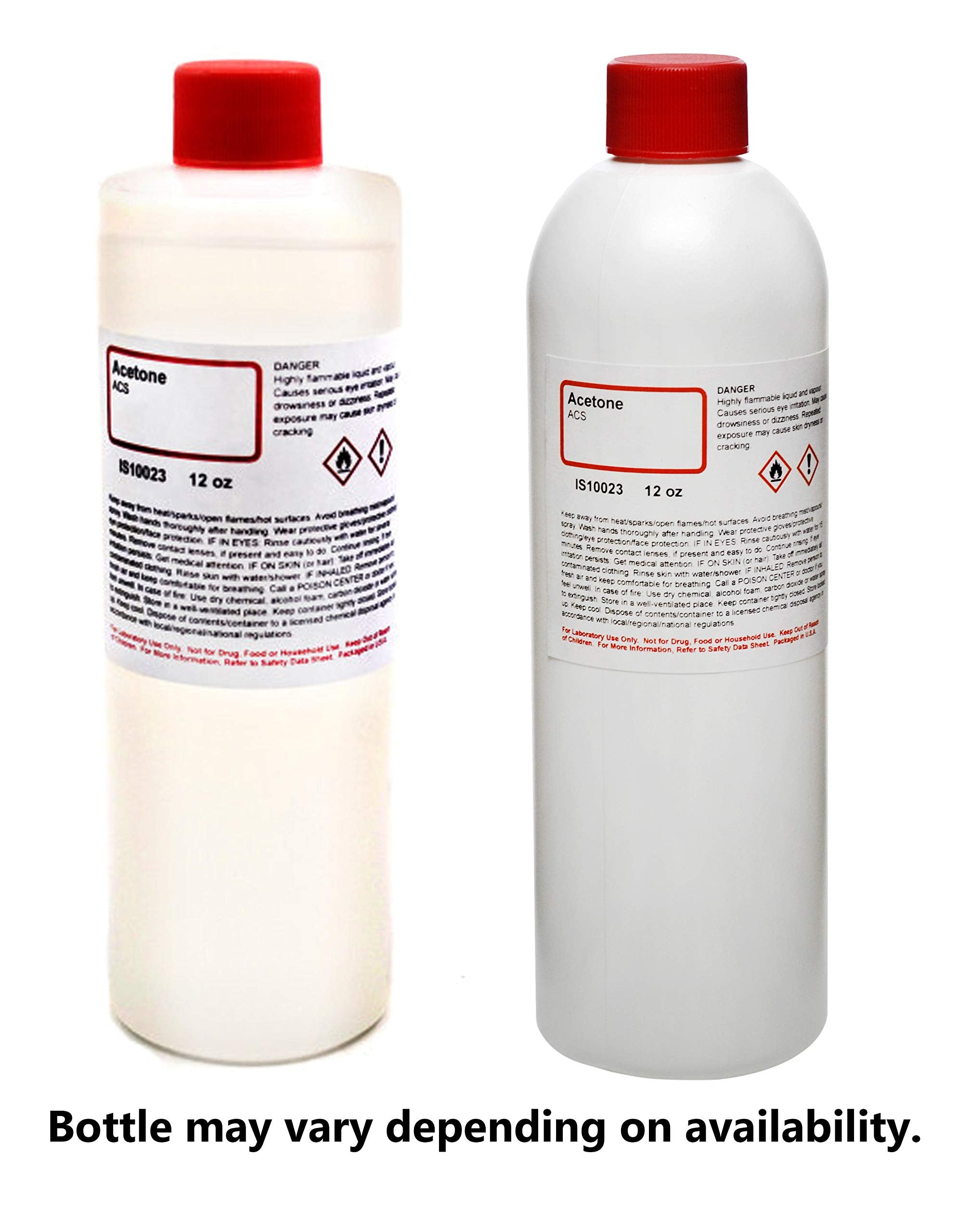 ALDON acetone label shows ACS certification for high-purity solvent and reagent use.