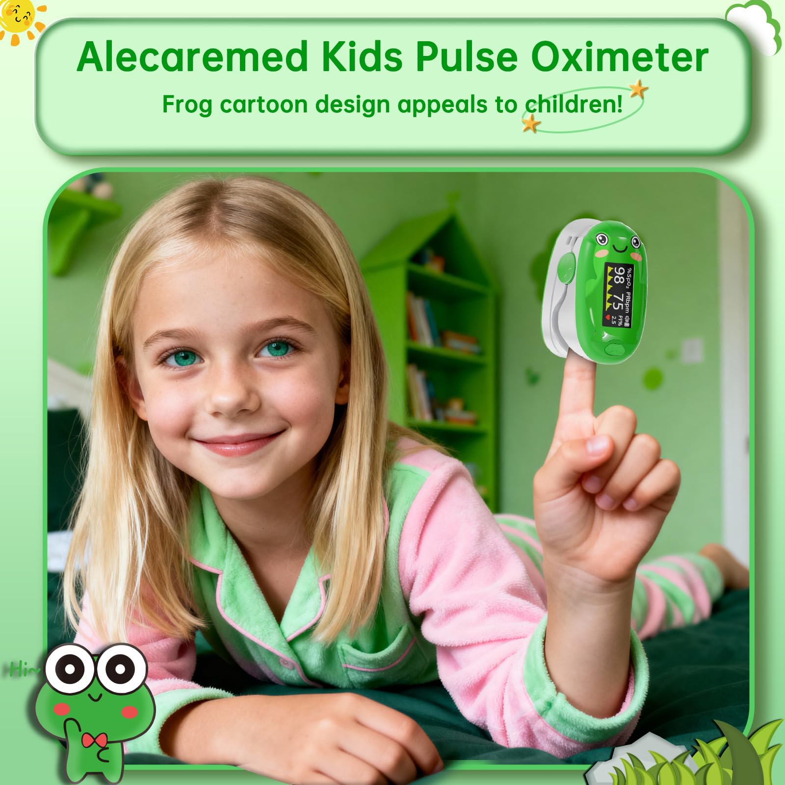 Alecaremed memory display highlights recent readings and trends.