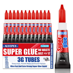 ALECPEA 3g glue with precision nozzle enables fast binding