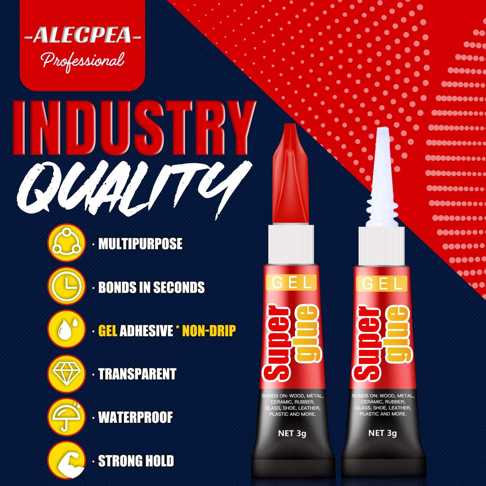ALECPEA all-purpose glue bonds ceramic, metal, and more