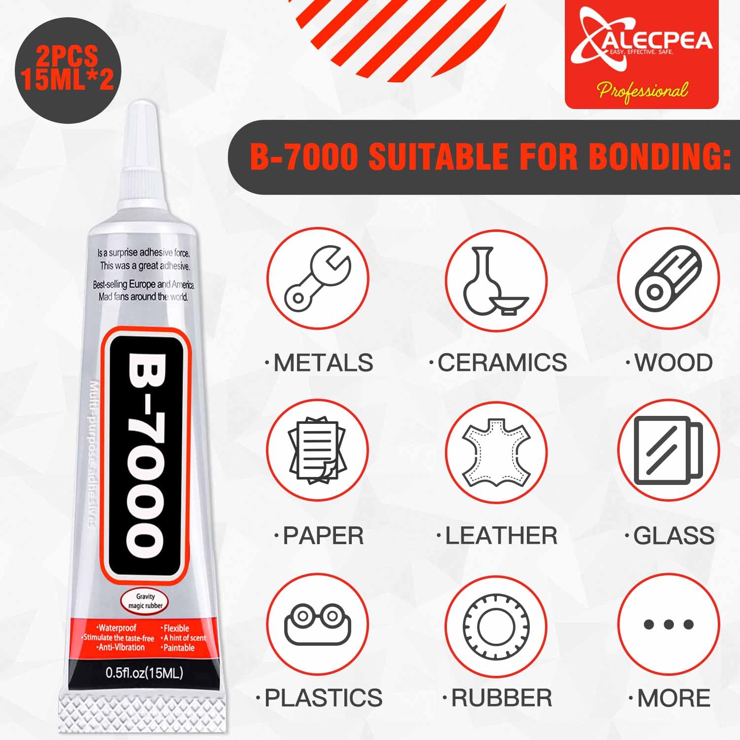 Alecpea B-7000 crystal bonding in action for secure rhinestones on fabric