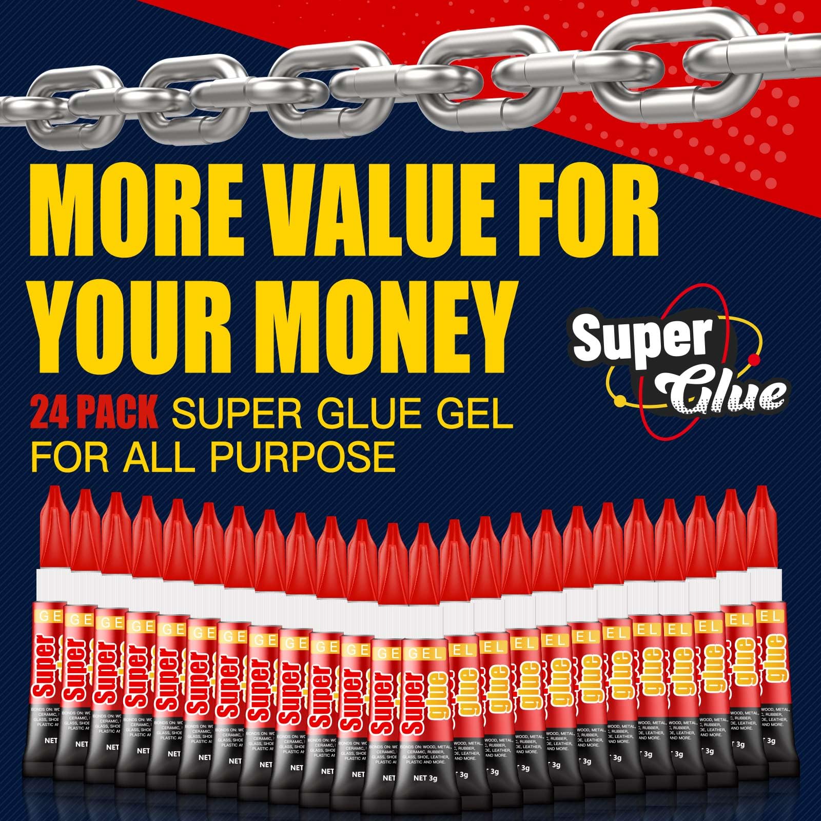 ALECPEA gel dries in 24 hours for strong bonds