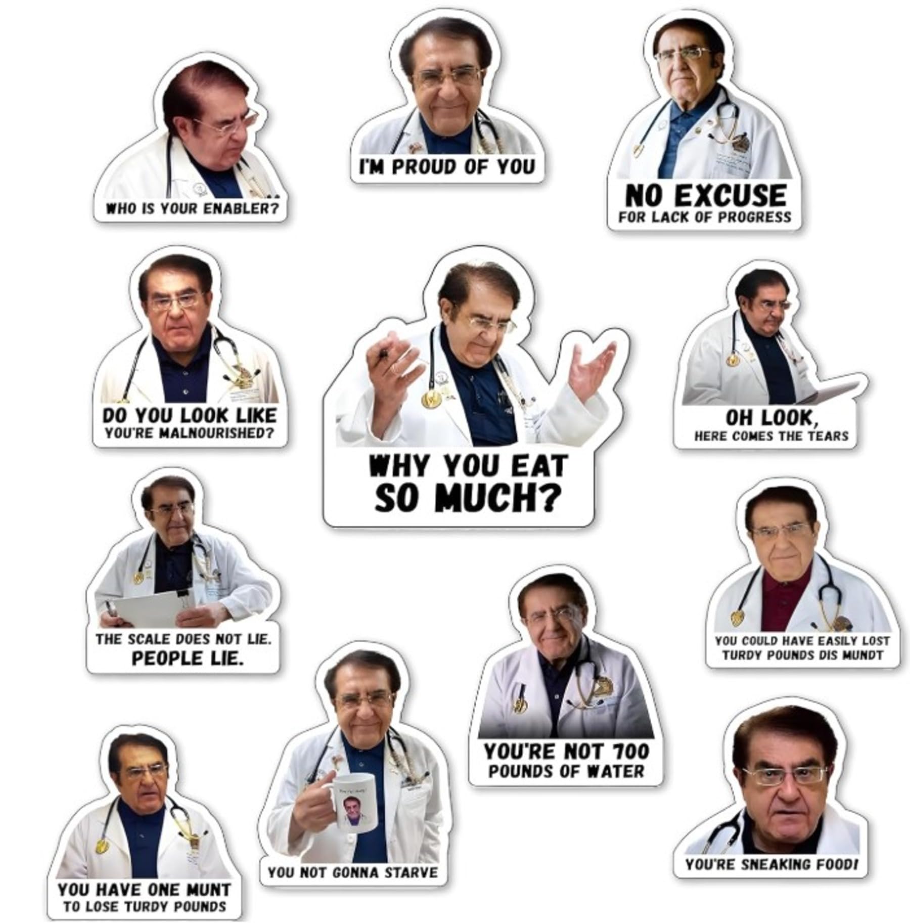Aleena Dr Now locker magnets designed for boys add humor and quick organization.