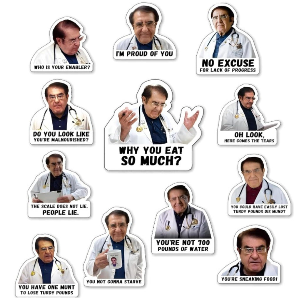 Aleena Dr Now locker magnets designed for boys add humor and quick organization.
