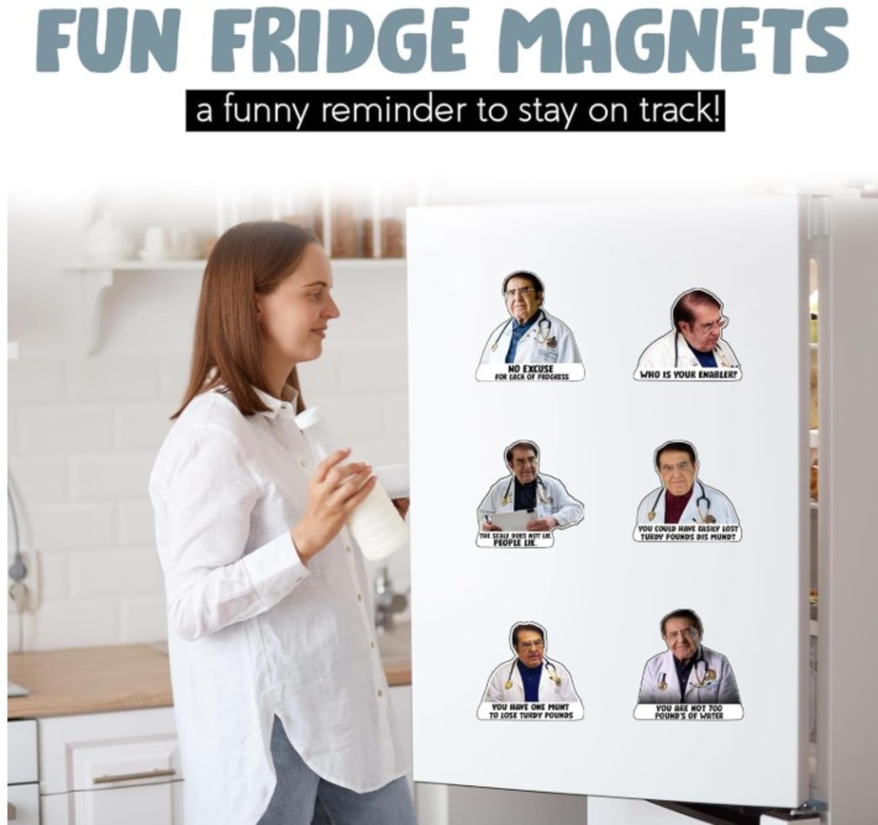 Aleena Dr Now magnets emphasize messages with lasting visibility on metal surfaces.