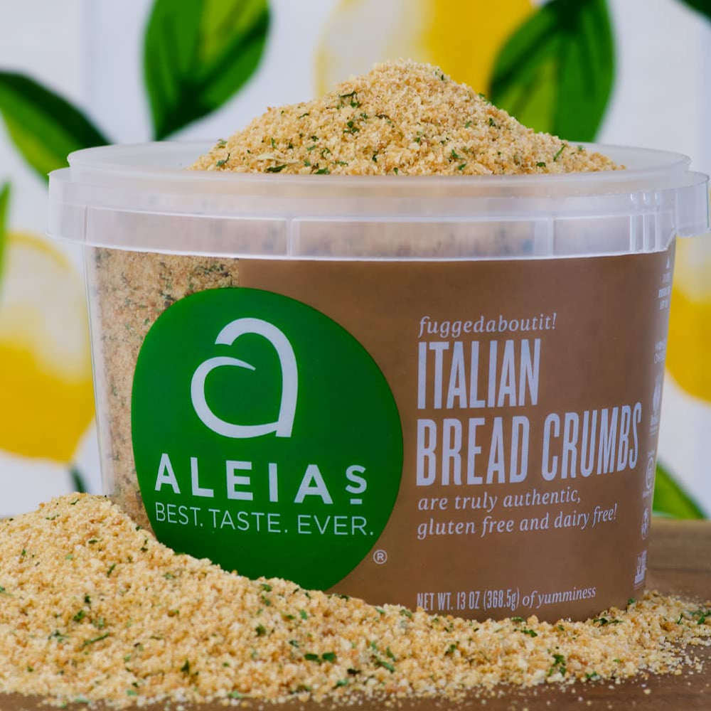 Aleia’s Best. TASTE. EVER. breadcrumbs in casseroles for golden baked dishes.