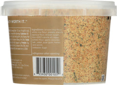 ALEIAS BEST. TASTE. EVER Italian bread crumbs closeup texture showing crumb detail
