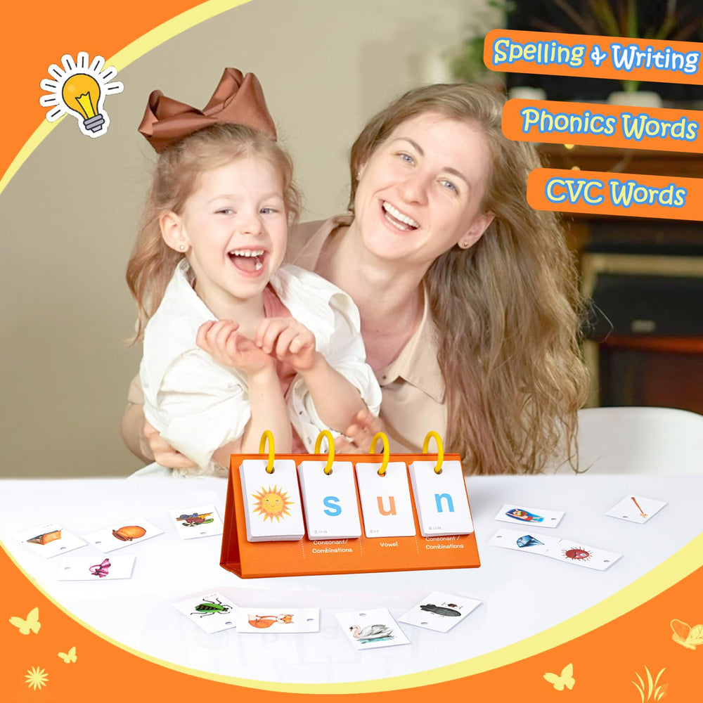 Alened Phonics Flash Cards Removable Pieces enable flexible group activities.