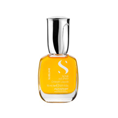 ALFAPARF MILANO Cristalli Liquidi bottle ready to deliver instant gloss and protection.