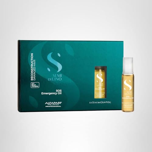 Bleached hair benefited by ALFAPARF MILANO oil boosting bond strength.