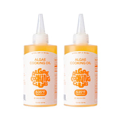Algae Cooking Club Chef-Grade Oil bottle pour with high-heat searing potential