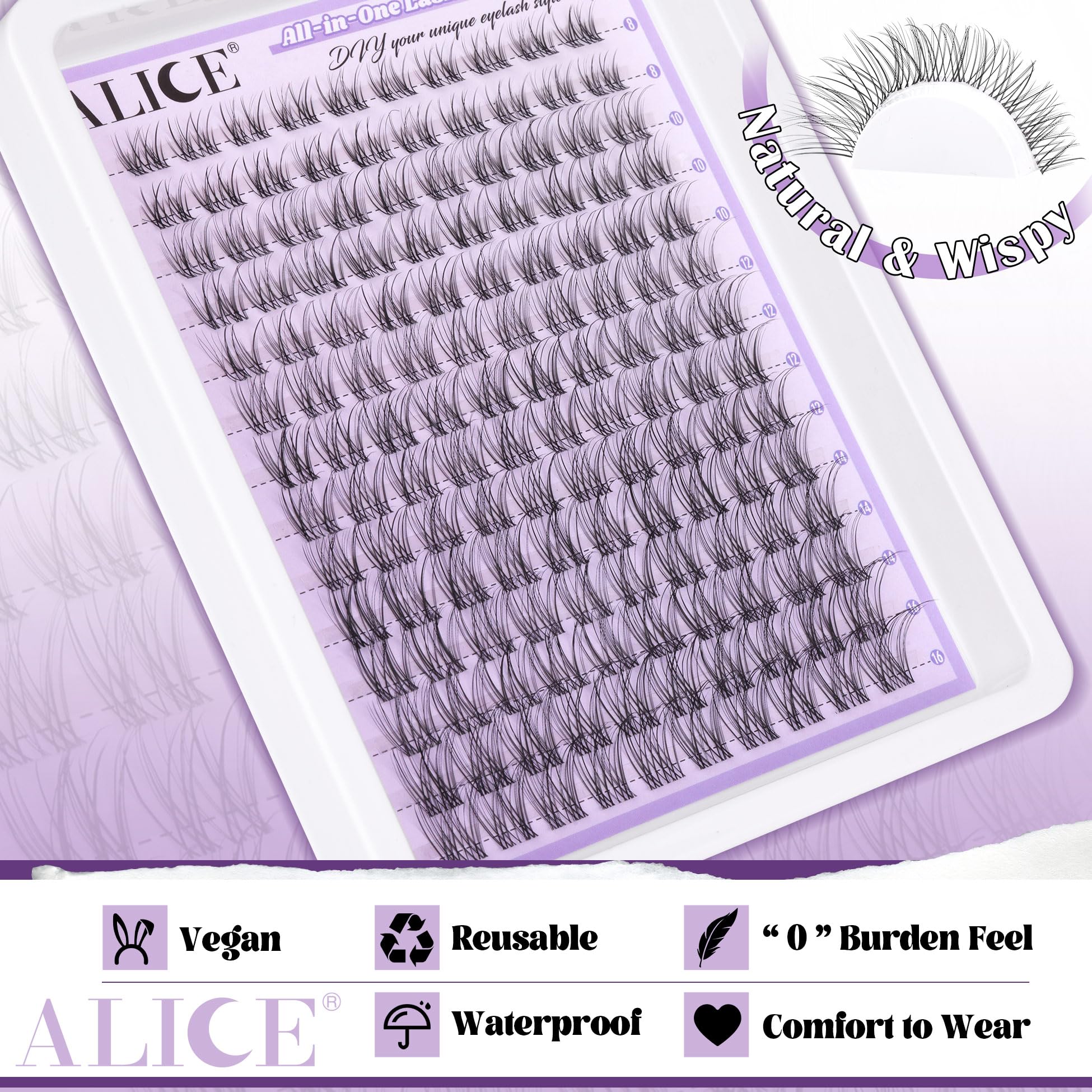 ALICE easy at-home lash upgrade with quick results.