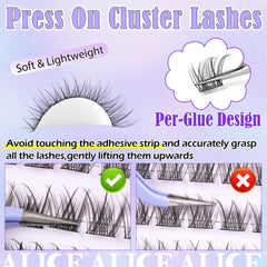 ALICE reusable clusters 8-14mm provide long-lasting lightweight wear