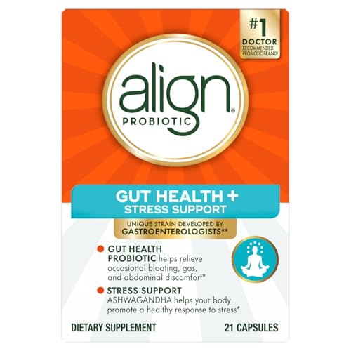 Align Digestive De-Stress doctor-recommended badge signals trusted choice