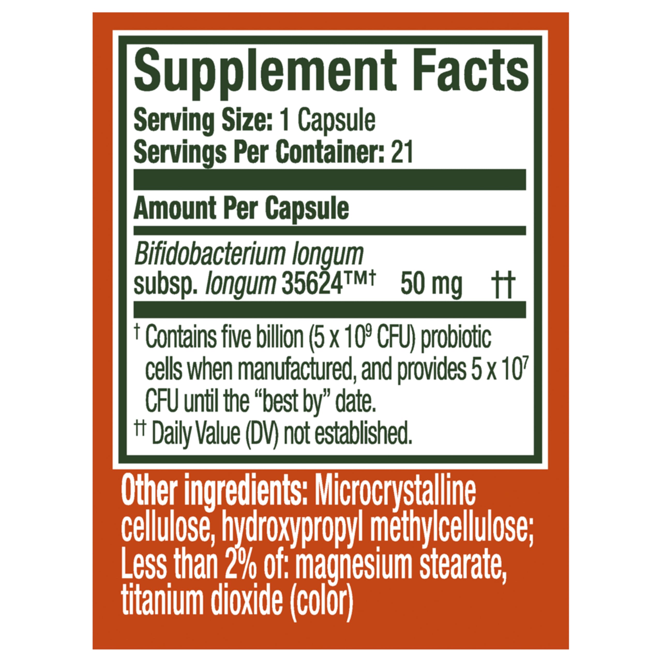 Calm digestive balance scene featuring Align Probiotic Extra Strength.