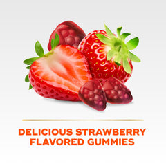 Align Probiotic Gummies gluten free label highlighting gentle daily digestion