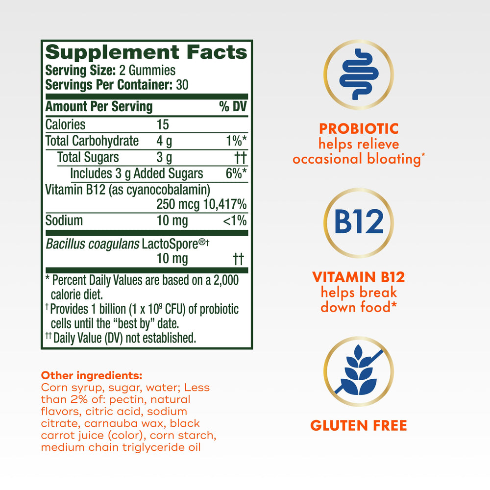 Align Probiotic Gummies lifestyle use showing convenient chewable option