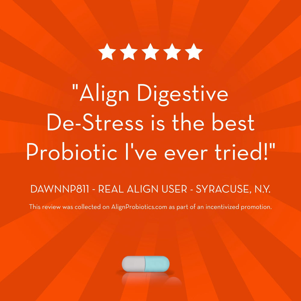 Align Digestive De-Stress soy-free icon for allergen-conscious users