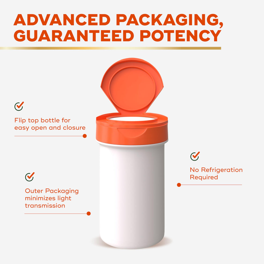 Align Pro Formula bottle side shows gluten-free and vegetarian status.