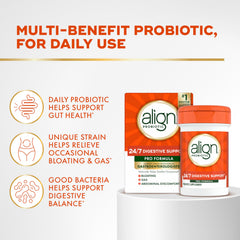 Align Pro Formula capsules close-up for easy, daily swallowing.