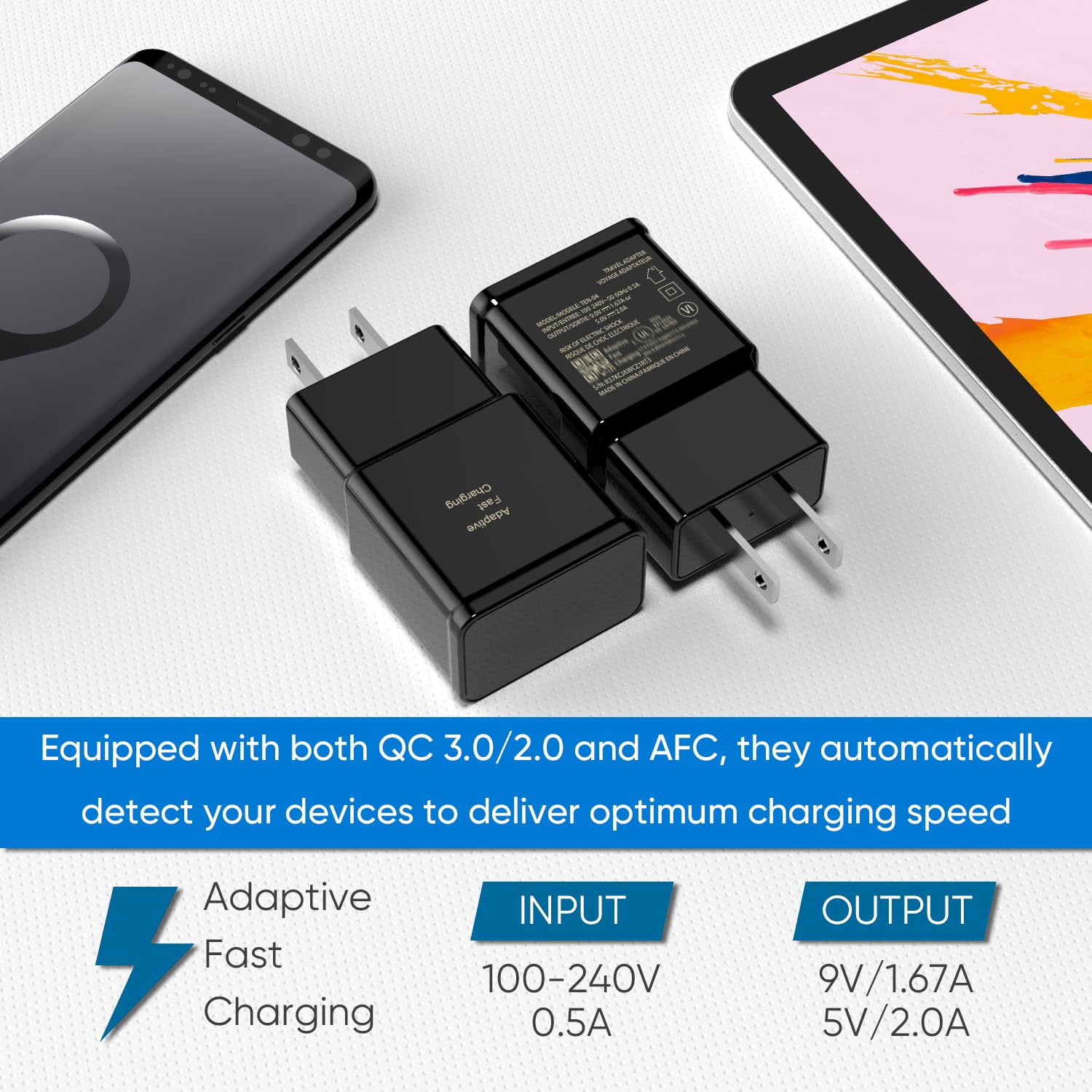 Alimu Adaptive Fast Charging Block packaging, ready for gifting or personal use.