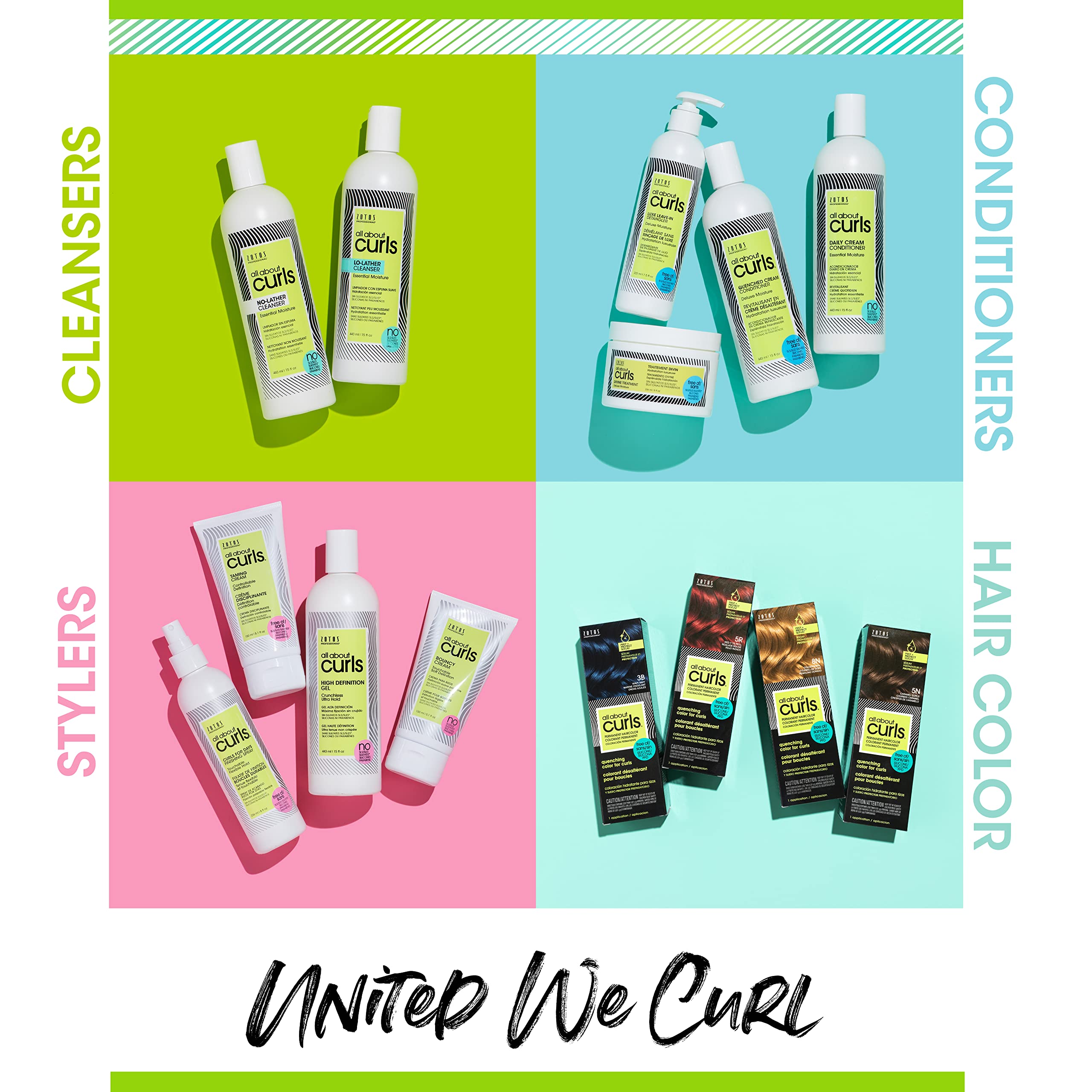 All About Curls Bouncy Cream free of silicones and parabens for clean styling.