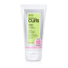 All About Curls Bouncy Cream travel-size bottle for on-the-go moisture and curl definition.