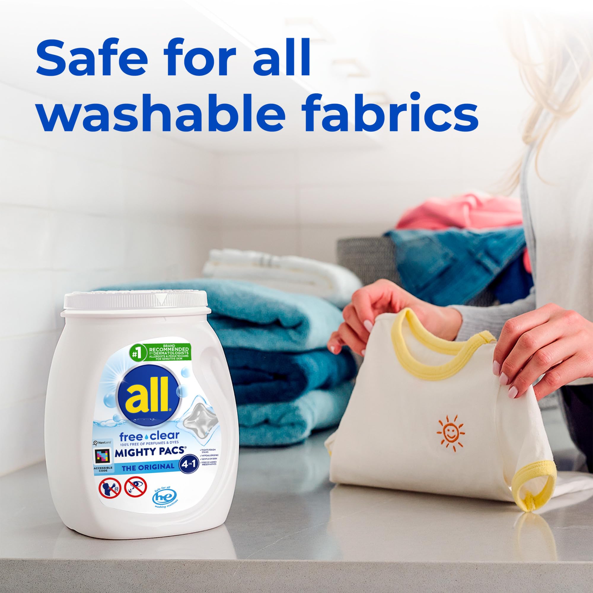 All Free Clear Mighty Pacs are septic-safe and phosphate-free.