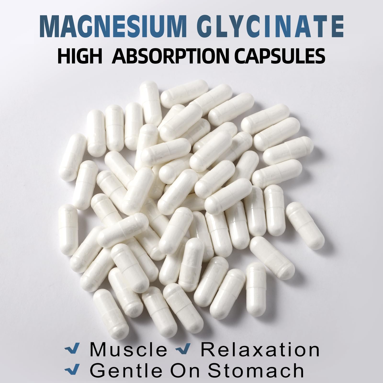Desk scene with bottle implies travel-friendly magnesium support on the go.