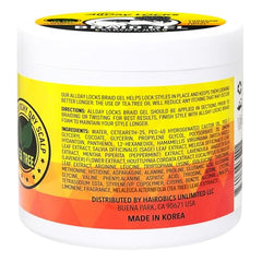 AllDay Locks Braid Gel Extreme Hold gel texture swatch demonstrates smooth application