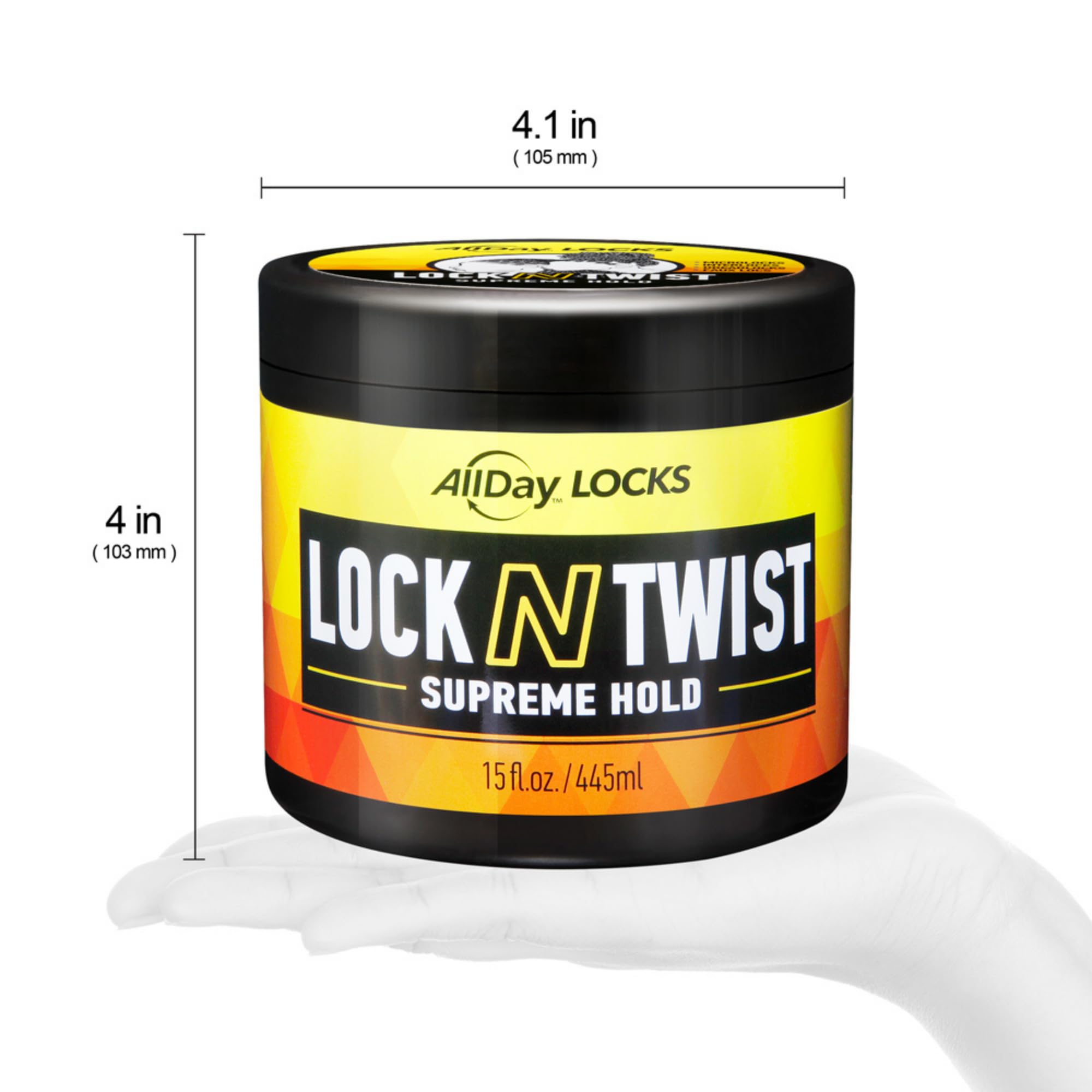 AllDay Locks frizz-control and shine for smooth twists.