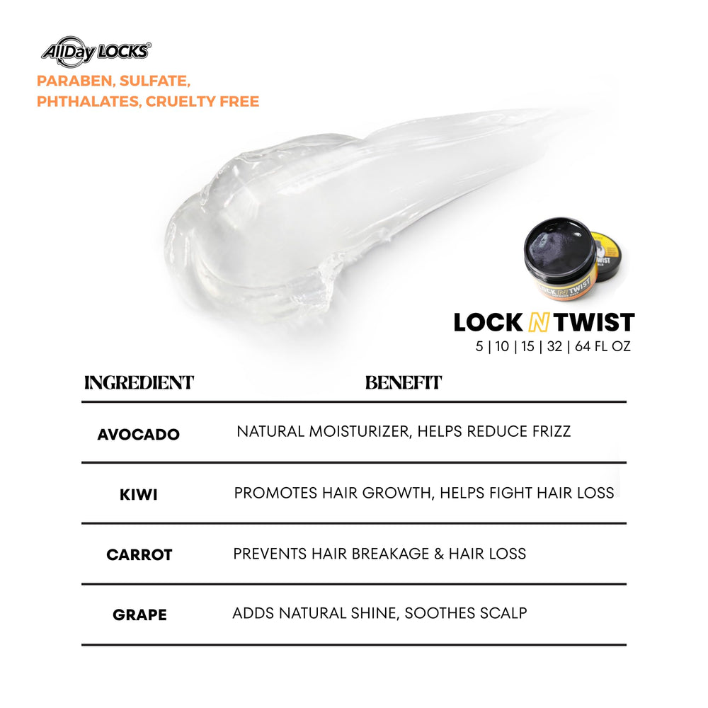 AllDay Locks smooth application with no clumping for easy styling.