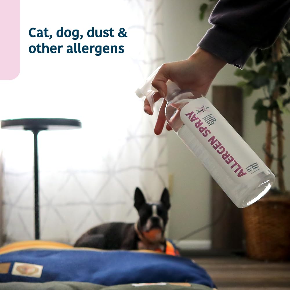 Pets nearby while using Allergy Asthma Clean safely around pets.