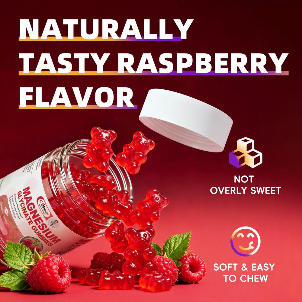 Two gummies shown as a daily dose for a 60-day supply