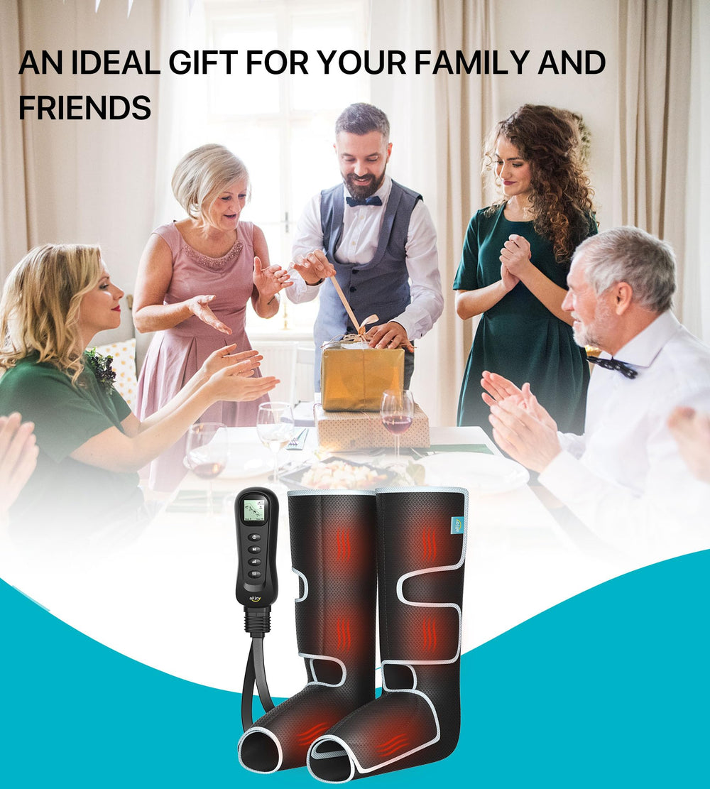 ALLJOY Leg Massager 20-minute auto-off feature ensuring safe sessions