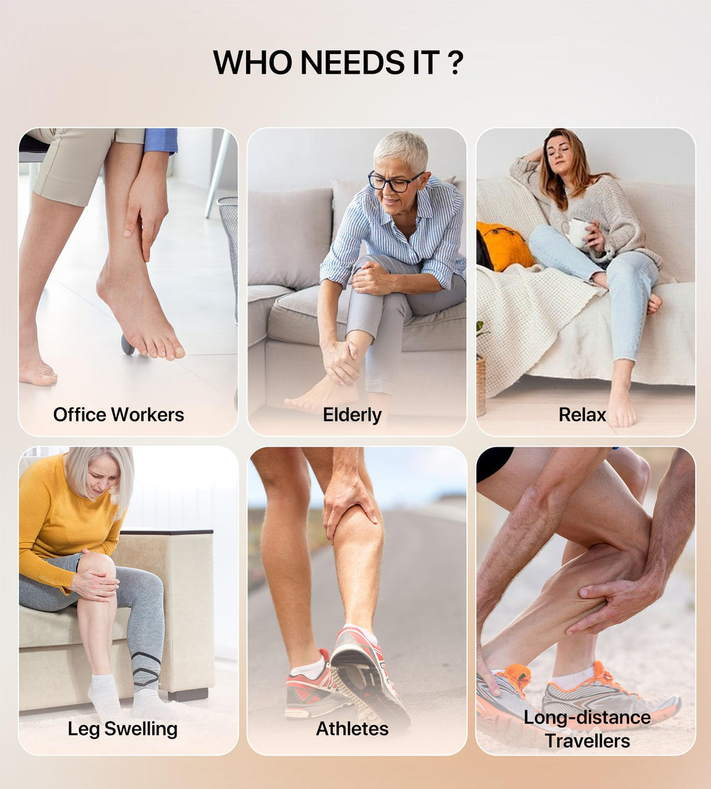ALLJOY Leg Massager memory function ready for quick setup next time