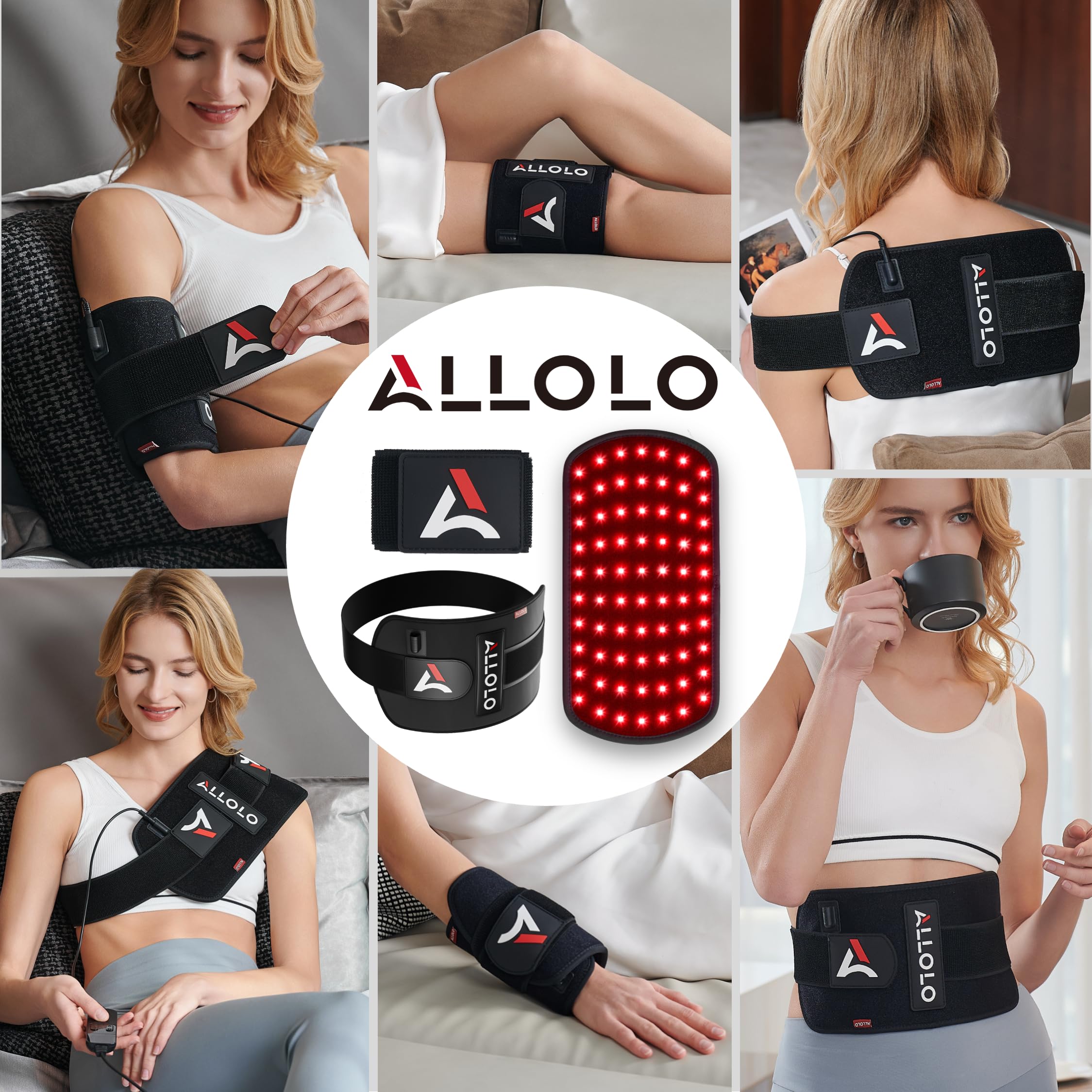 ALLOLO dual-mode operation illustration with red and infrared lights