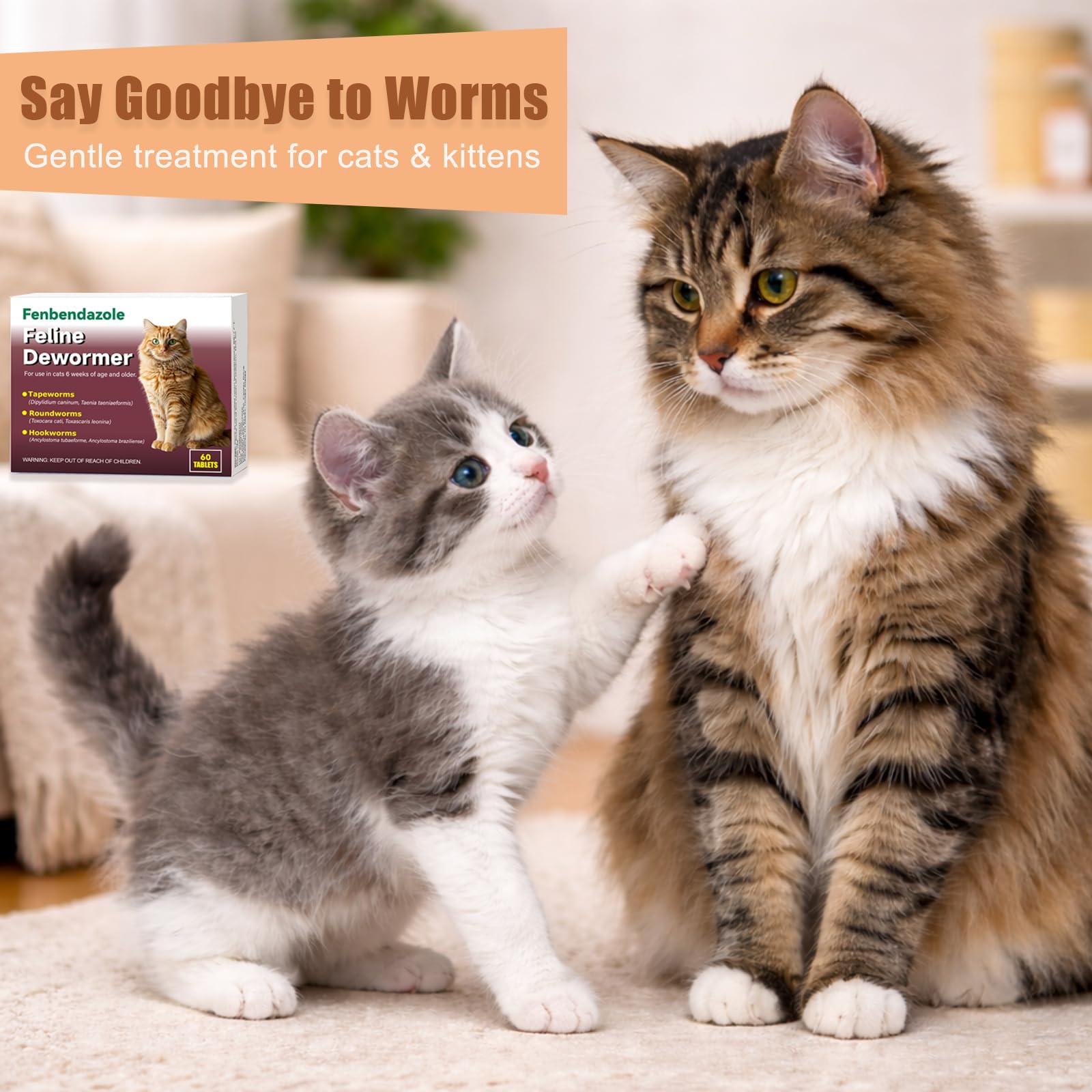 Alltripal dewormer packaging emphasizes safety and reliable pet care.