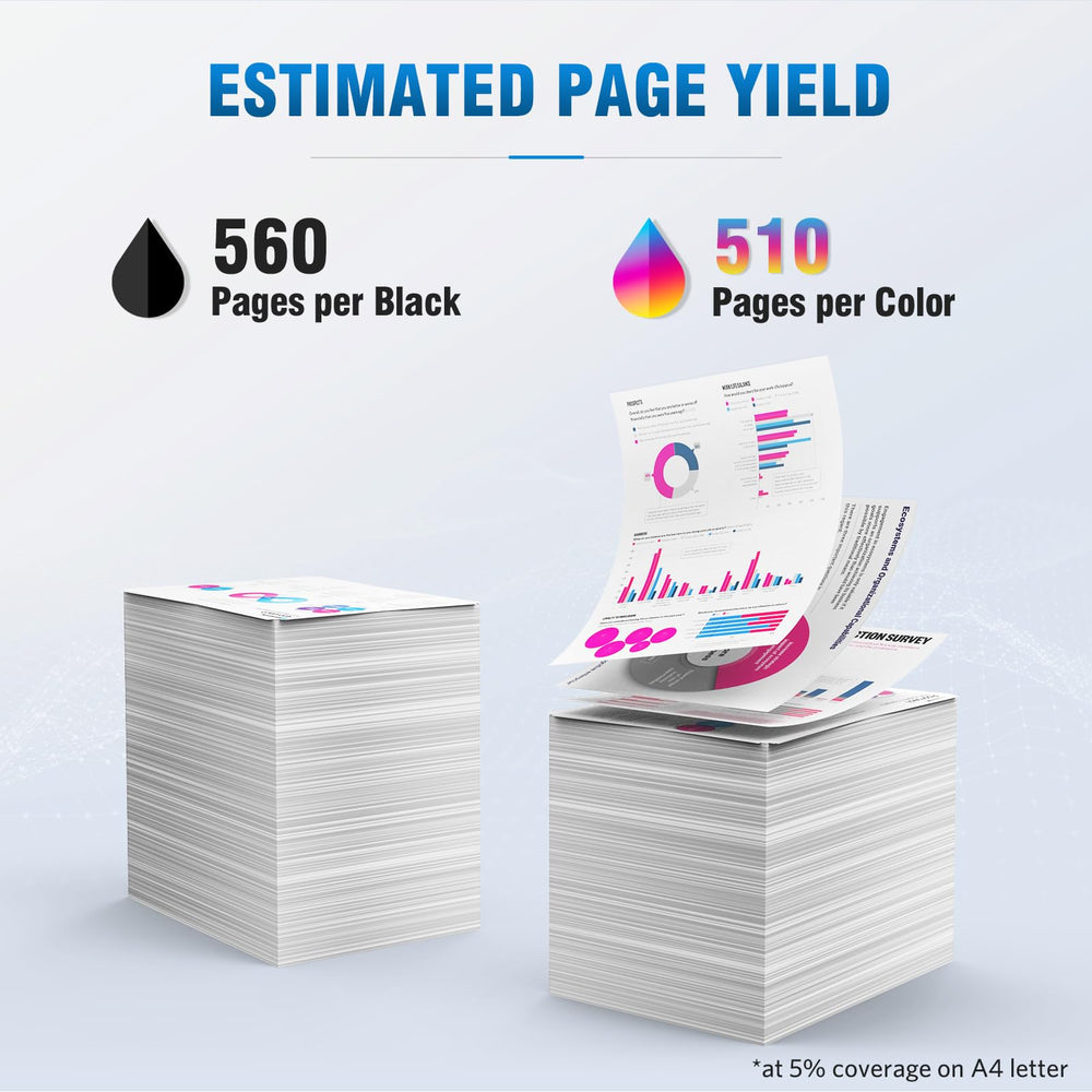 ALLWORK LC401XL cyan cartridge delivers vibrant color for sharp documents