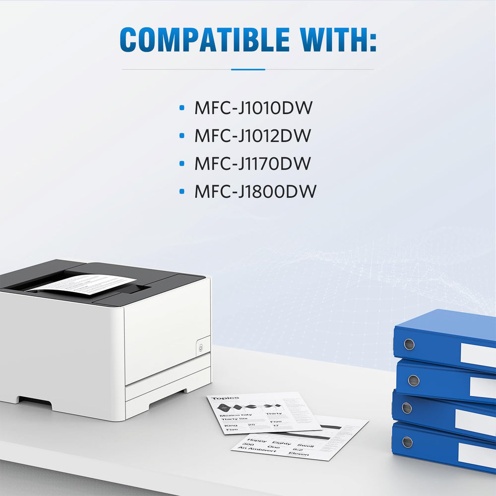 ALLWORK LC401XL yellow cartridge adds bright highlights to pages