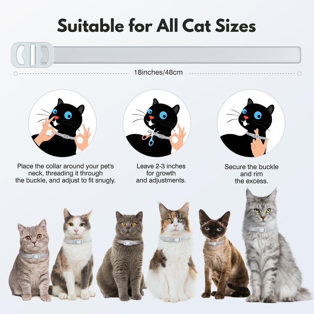 Allyeah collar safe for cats 3 months and older offers gentle prevention.