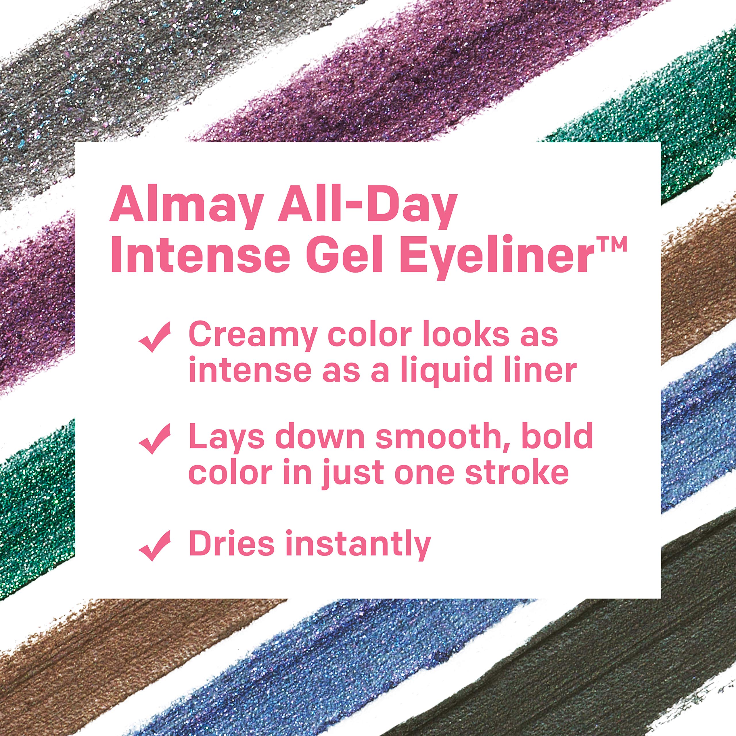 Almay Gel Eyeliner easy-to-sharpen pencil ready to glide