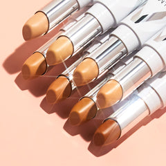 Close-up texture of Almay concealer showing lightweight blur.
