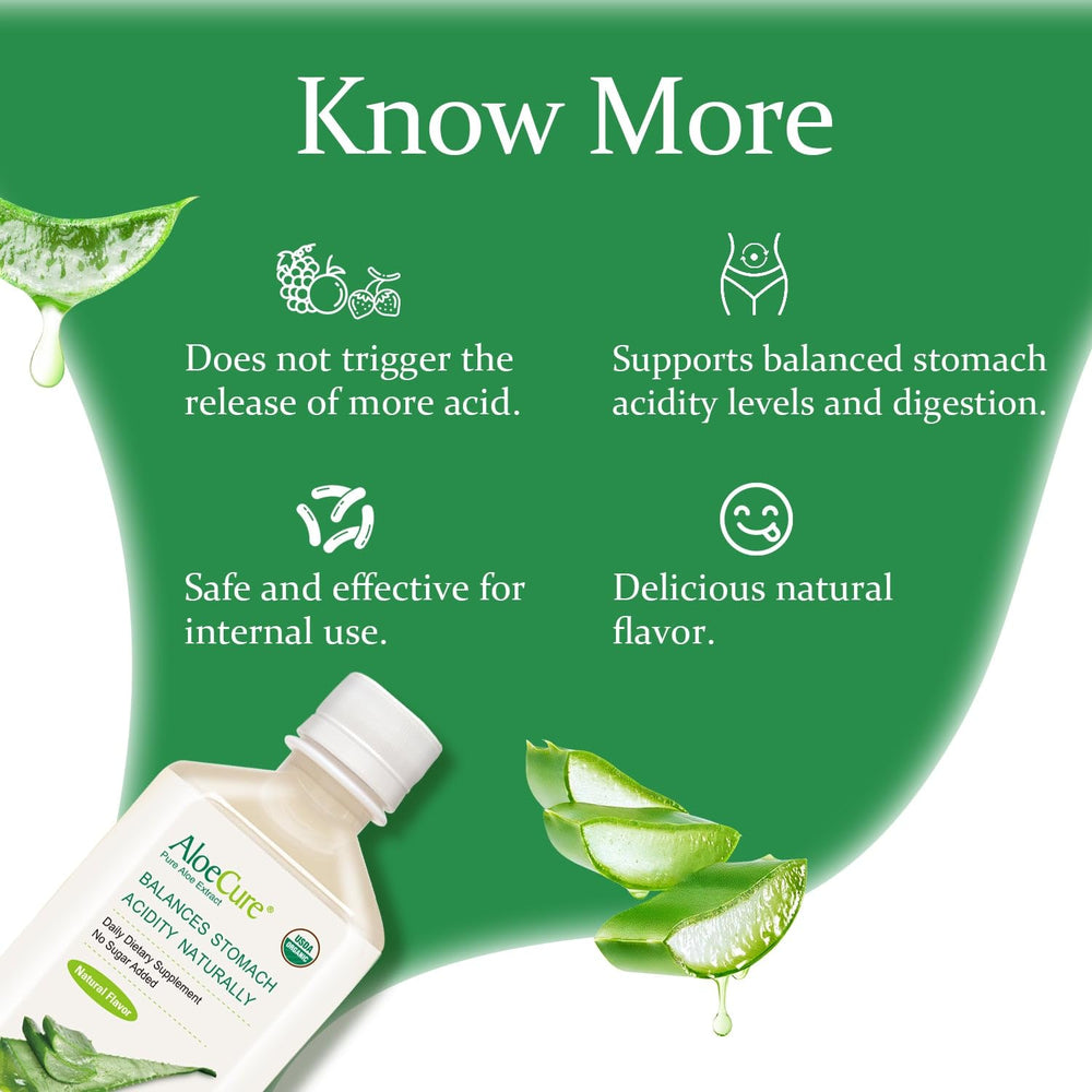 AloeCure gluten-free vegan-friendly label highlights dietary compatibility