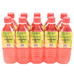 Aloevine Watermelon Aloe drink label highlighting plant-based hydration.