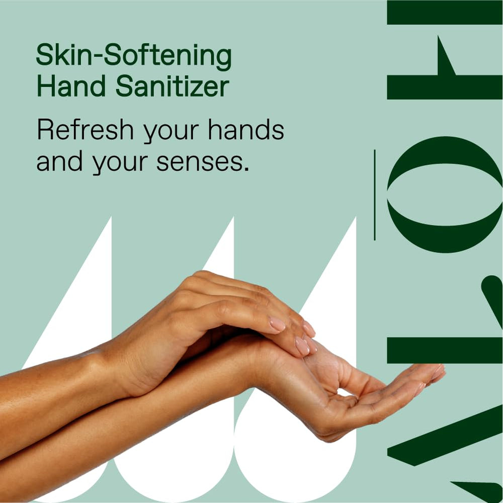 ALOH hand gel texture and moisturizing feel after use