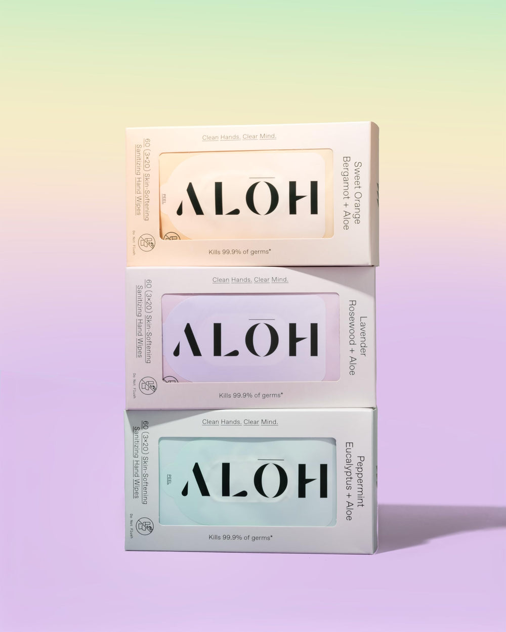 ALŌH vegan cruelty-free label on packaging