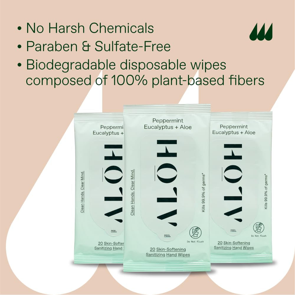 ALŌH vegan cruelty-free wipes support mindful, skin-friendly hygiene.