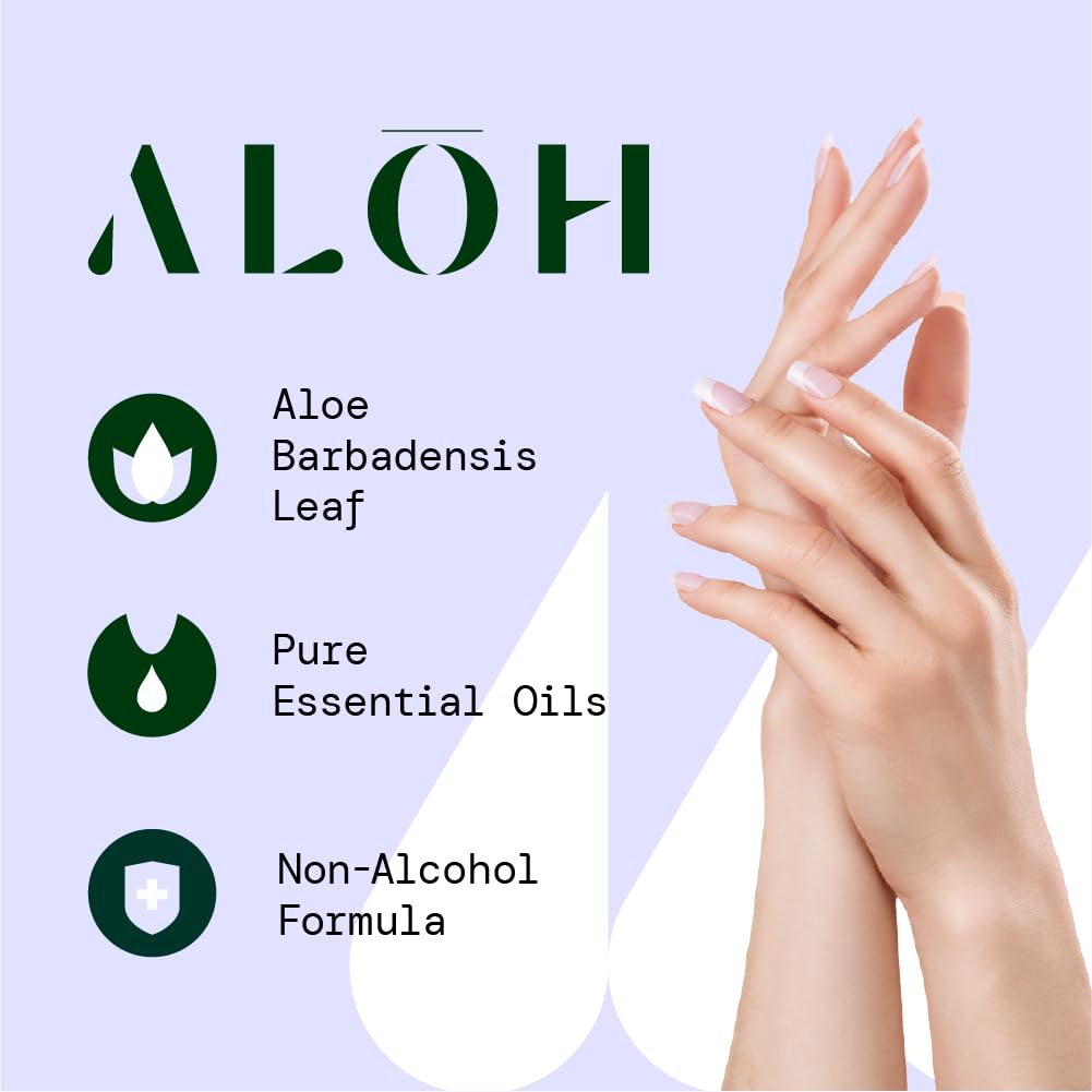 ALŌH wipe close-up — luxuriously soft texture with aloe hydration