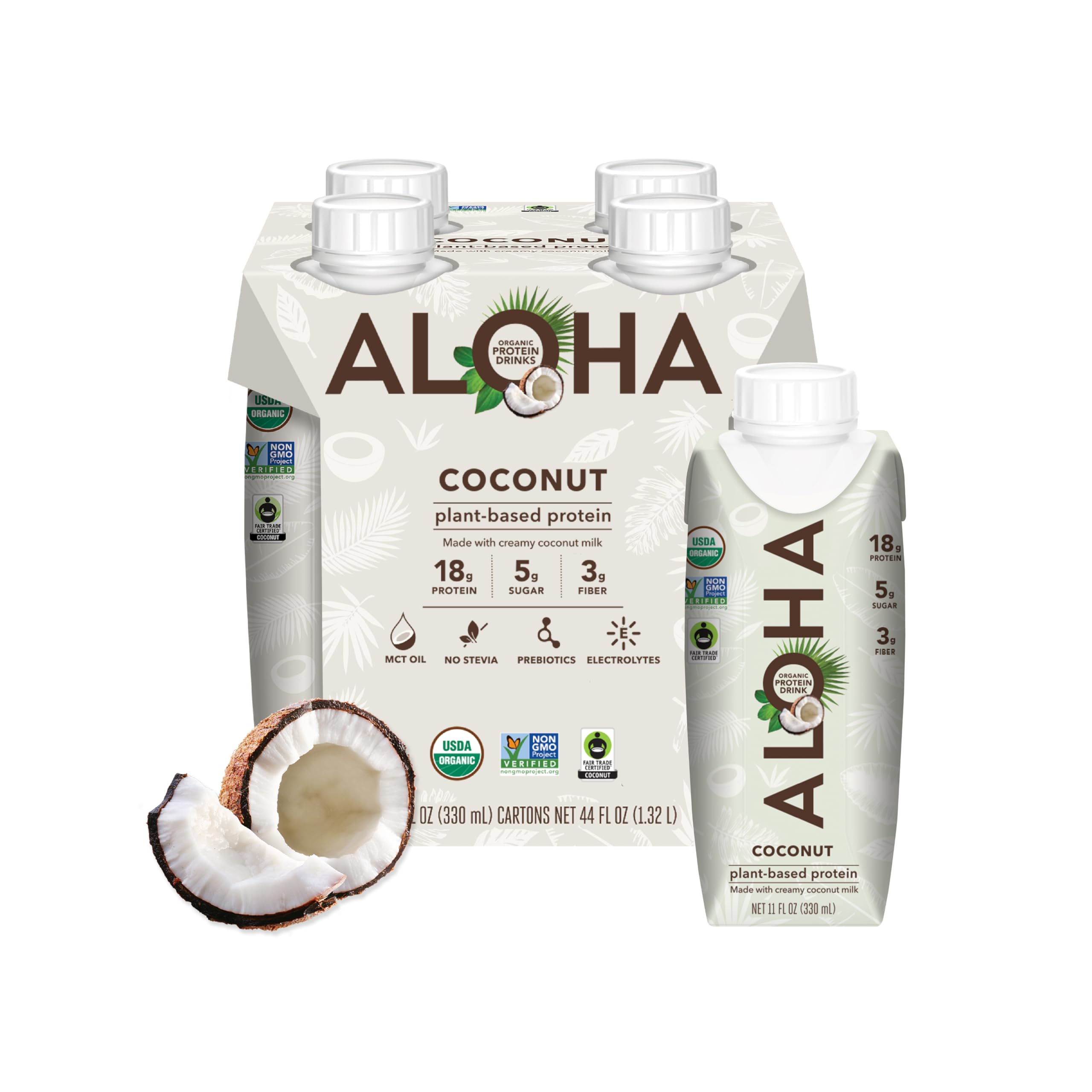 ALOHA electrolytes from coconut water aid hydration
